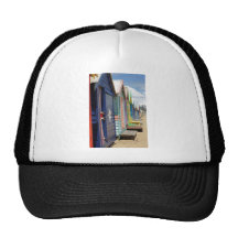 Strand-Hütten-Melbourne-Seite Baseball Caps