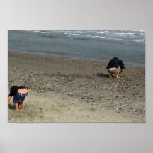 Strand-Plakat