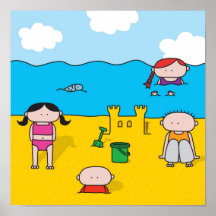 Strand - Plakat