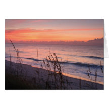 Strand-Sonnenaufgang-Karten