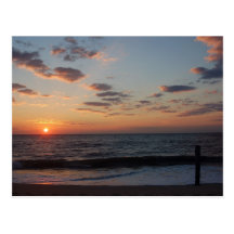 Strand-Sonnenaufgang Postkarten