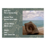 StrandSeashell Visitenkarten Vorlage