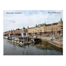 Strandvägen, Stockholm, Foto Ol… Postkarte