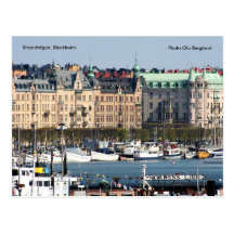 Strandvägen, Stockholm, Foto Ol… Postkarten