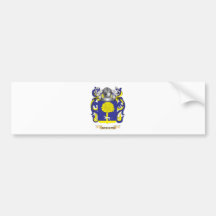 Straßen-Wappen (Familienwappen) Autoaufkleber