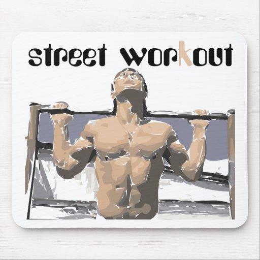 Straßen-Workout und Fitness für Sie Mauspads