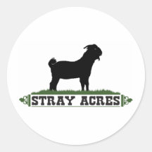 STRAY-ACRES STICKER