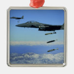 Streik-Eagle-Flugzeuge der US-Luftwaffe-F-15E Weihnachtsornament