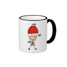 Strichmännchen-Himmel-Taucher-T-Shirts und Geschen Kaffee Haferl