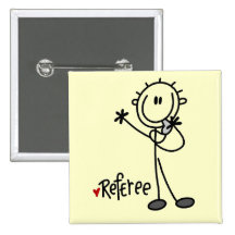 Strichmännchen-Referent-T-Shirts und Geschenke Buttons