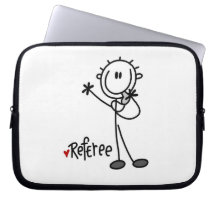 Strichmännchen-Referent-T-Shirts und Geschenke Laptop Schutzhülle