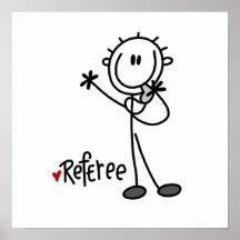 Strichmännchen-Referent-T-Shirts und Geschenke Posterdruck