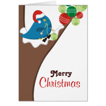 Strickende Vogelbälle der Garn Weihnachtsfeiertags