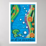 Stromabwärts Poster