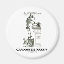 Student im Aufbaustudium (Skelett) Magnete