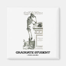 Student im Aufbaustudium (Skelett) Magnete