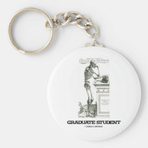 Student im Aufbaustudium (Skelett) Schlüsselband