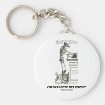 Student im Aufbaustudium (Skelett) Schlüsselbänder