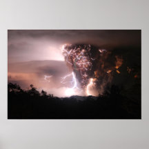 Sturm auf dem Horizont-Druck Poster