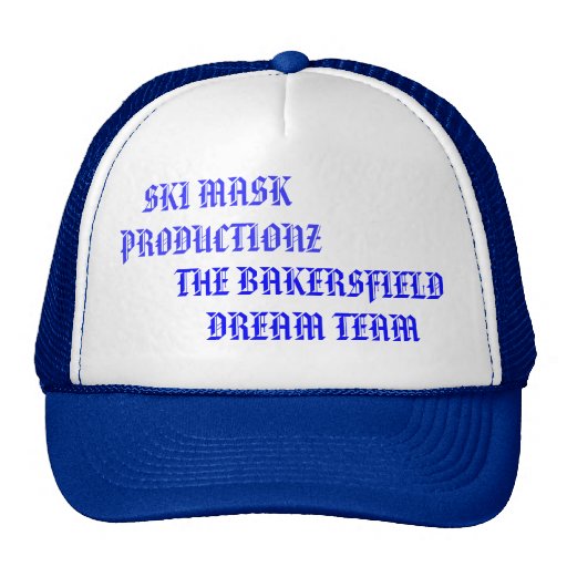 STURMHAUBE PRODUCTIONZ, DAS BAKERSFIELD-TRAUMTEAM KULT CAP