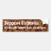 Stützbakterien Auto Sticker