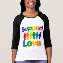 StützLiebe - homosexuelle Heirat Tshirts