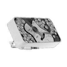 Stylized Tinten-Art-Gitarreportable-Lautsprecher
