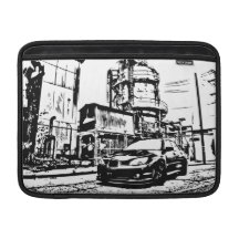Subaru WTI WRX "die Straßen" Macbook Prohülse MacBook Sleeve