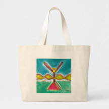 SubQuantum Alphabet: ANKH Einkaufstasche