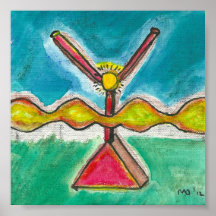 SubQuantum Alphabet: ANKH Posterdrucke