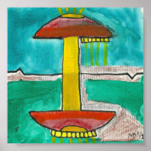 SubQuantum Alphabet: LINGAM Plakate