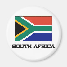 Südafrika-Flagge Kühlschrankmagnet