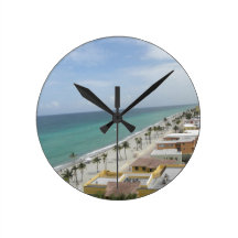 Südflorida-Strandstadtclocl