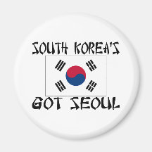 Südkorea erhielten Seoul Kühlschrankmagnete
