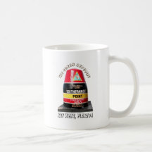 Südlichster Punkt Tasse
