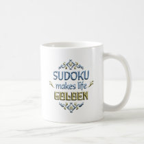 SUDOKU ist golden tassen