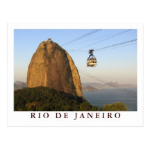 "Sugarloaf, Rio de Janeiro" Postkarte