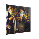 SUKKOT durch Leopold Pilichowski - 1895 Galerie Gefaltete Leinwand