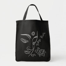 Summen Buddhas Lotus OM Mani Padme Einkaufstasche