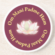 Summen OM Mani Padme Bierdeckel