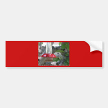 Summenvogel auf Zufuhr Auto Sticker