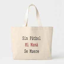 Sünde Futbol MI Mutter Se Muere Leinentasche