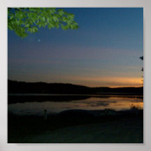Sunset See Posterdrucke