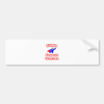 Super deutscher Lehrer Autosticker