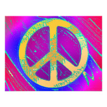 Super-Psychedelisches Friedenszeichen! Ankündigung