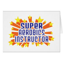 Superaerobics-Lehrer Karten