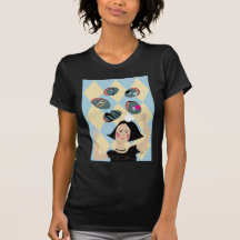 Superbäcker MÄDCHEN-Illustration T-shirts