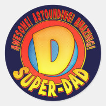 Superder vatertags-Aufkleber vati-
