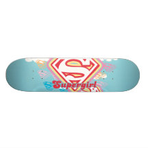 Supergirl Regenbogen Skateboarddeck