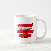 Superheld-… Kindergärtnerin Kaffee Haferl